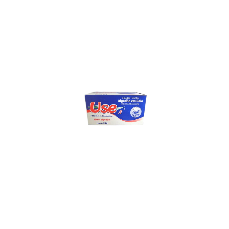 ALGODAO ROLO USE IT 25 GRS