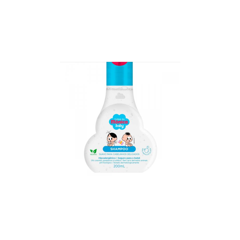  SHAMPOO INFANTIL TURMA DA MONICA BABY 200ML 