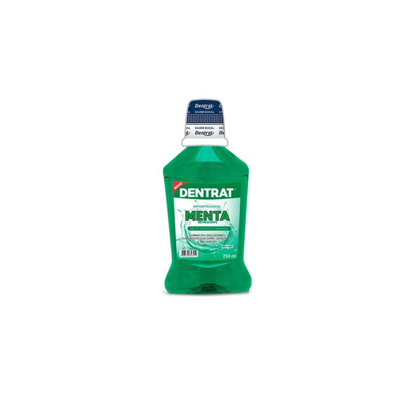 ANTISSÉPTICO BUCAL DENTRAT MENTA COM 250ML
