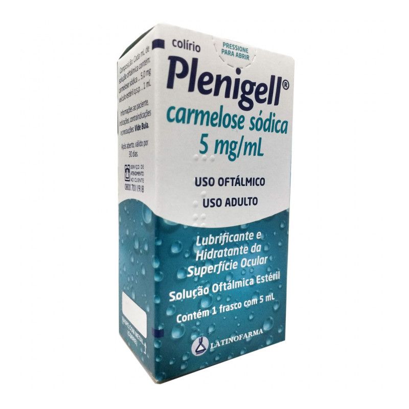 PLENIGELL COLIRIO  COM 5ML