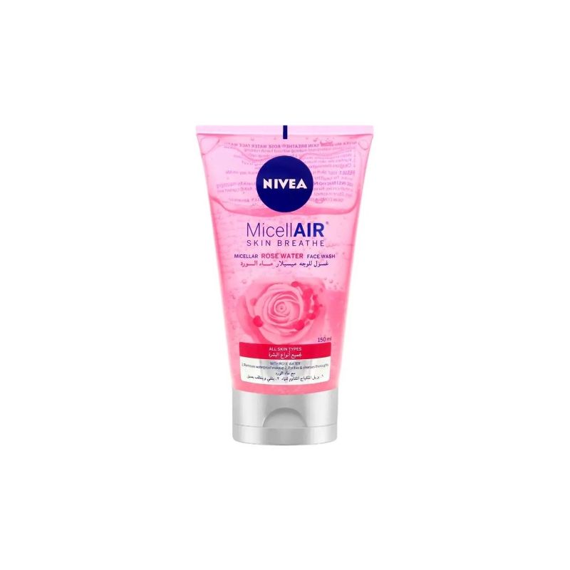 SABONETE EM GEL NIVEA MICELAR COM ÁGUA DE ROSAS 150ML 