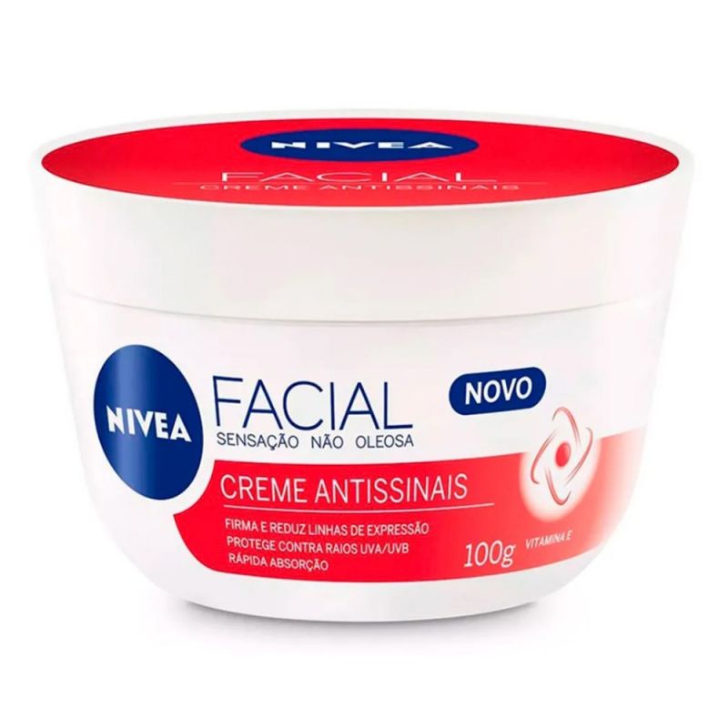CREME NIVEA FACIAL ANTISSINAIS 100 G