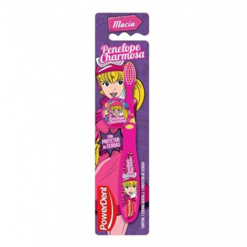 ESCOVA DENTAL INFANTIL POWERDENT PENÉLOPE CHARMOSA UNIDADE