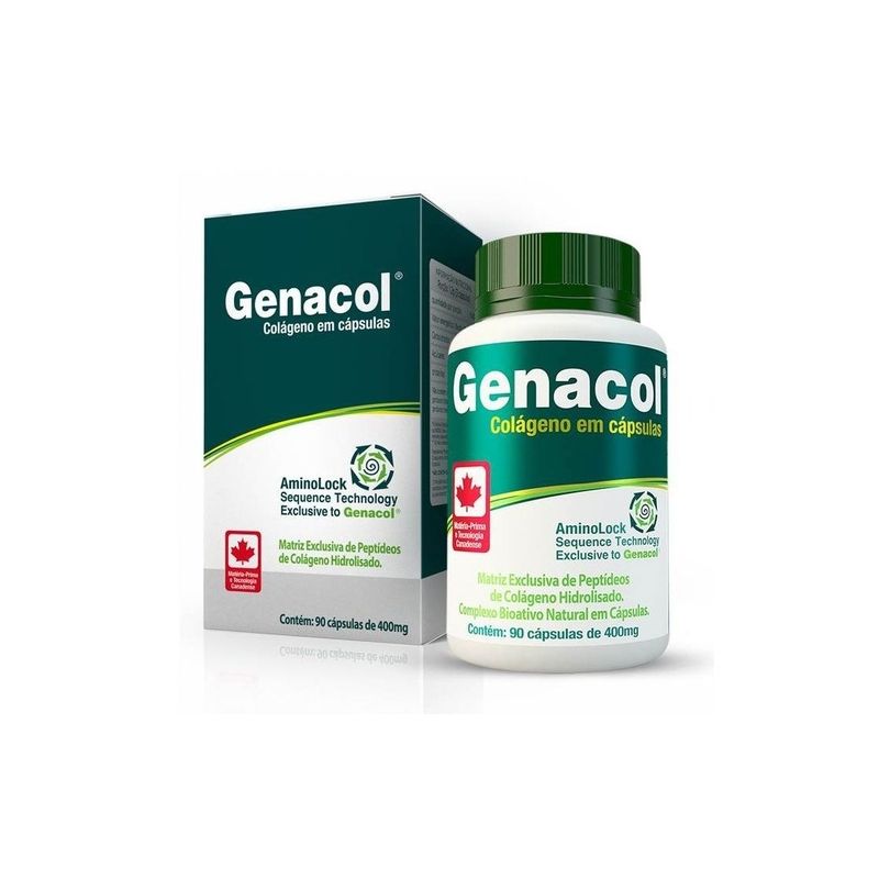 GENACOL COLÁGENO HIDROLISADO COM 90 CÁPSULAS