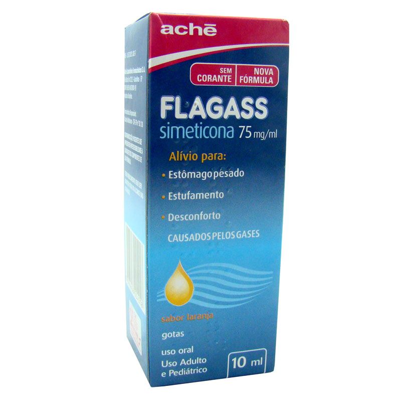FLAGASS 75MG GOTAS COM 10ML