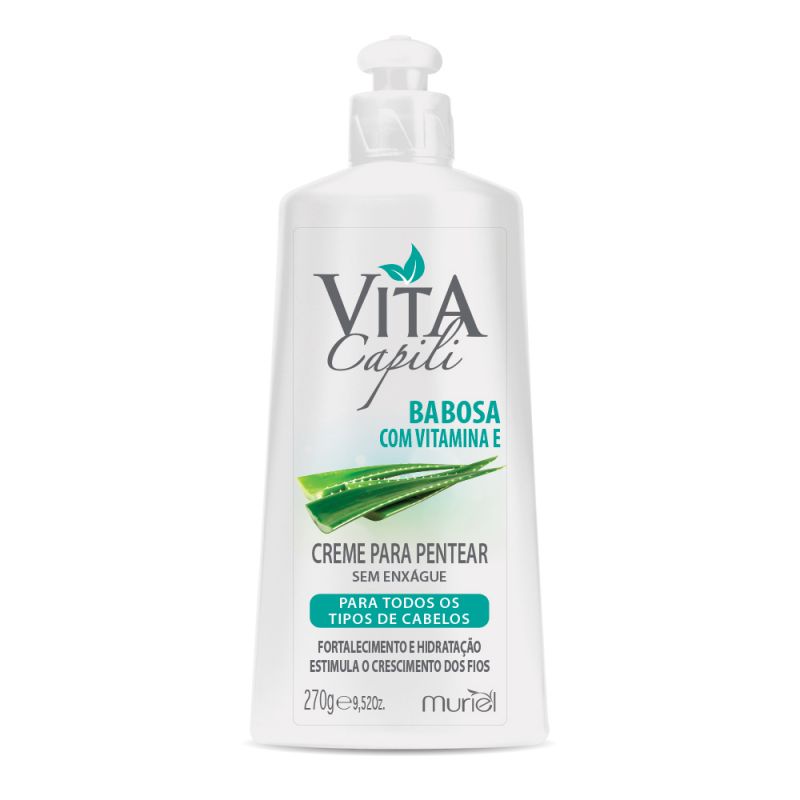 CREME PARA PENTEAR VITA CAPILI BABOSA 270G