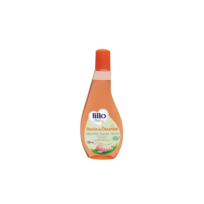 SABONETE LÍQUIDO LILLO BABY NEUTRO 200ML