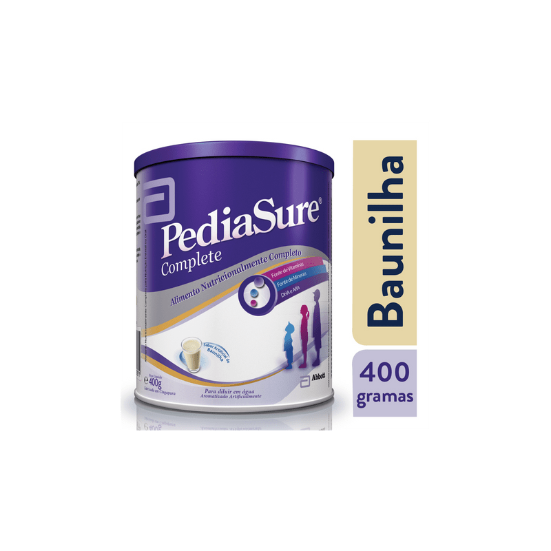PEDIASURE SABOR BAUNILHA 400 GRAMAS-