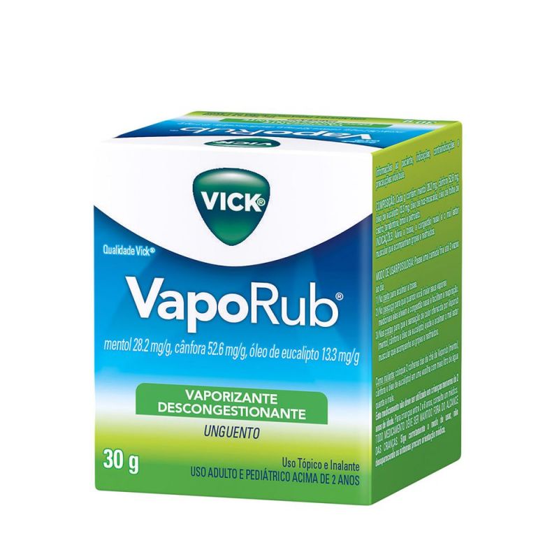 VICK VAPORUB COM 30 GRAMAS