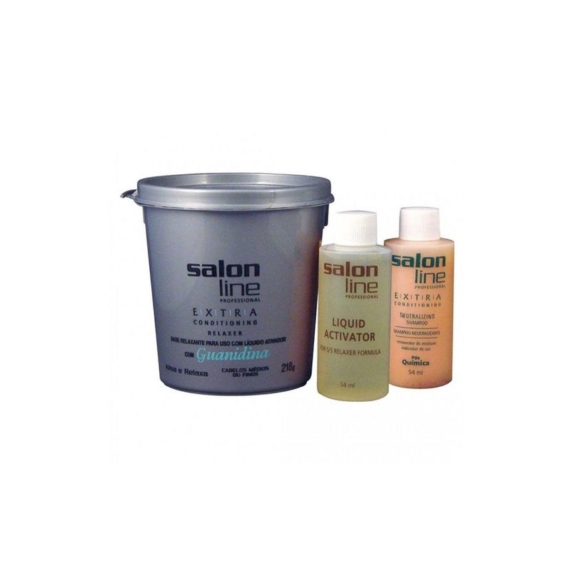 GUANIDINA SALON LINE REGULAR FORÇA MÉDIA 218G 