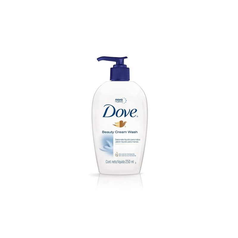 SABONETE LÍQUIDO DOVE BEAUTY CREAM WASH PARA MÃOS 250ML