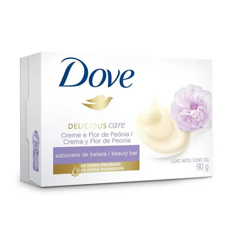 SABONETE EM BARRA DOVE DELICIUS CARE 90G