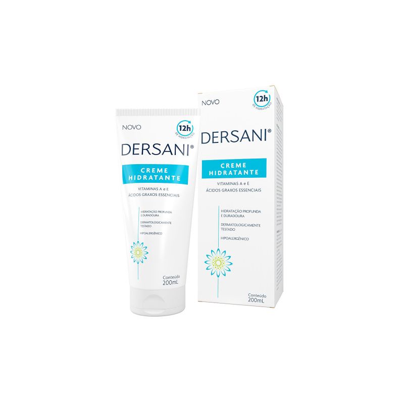DERSANI CREME HIDRATANTE COM 200ML