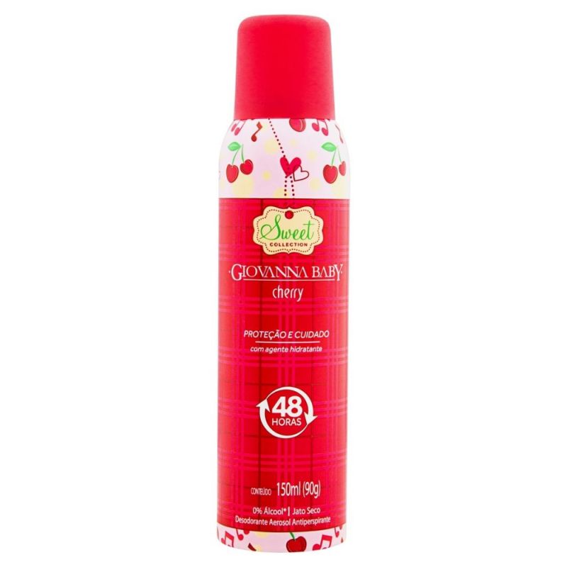 DESODORANTE AEROSOL GIOVANNA BABY CHERRY 150ML