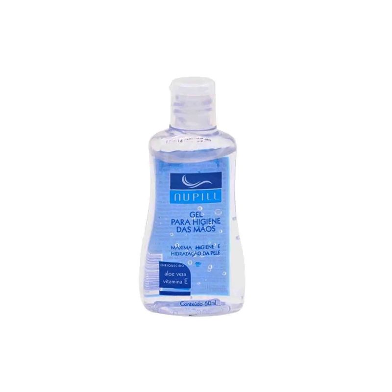 ALCOOL GEL NUPILL PARA HIGIENE DAS MAOS 60ML