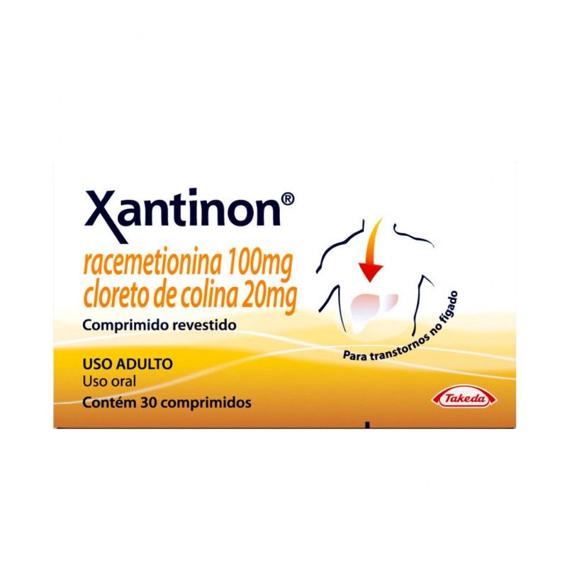 XANTINON 30 COMPRIMIDOS 
