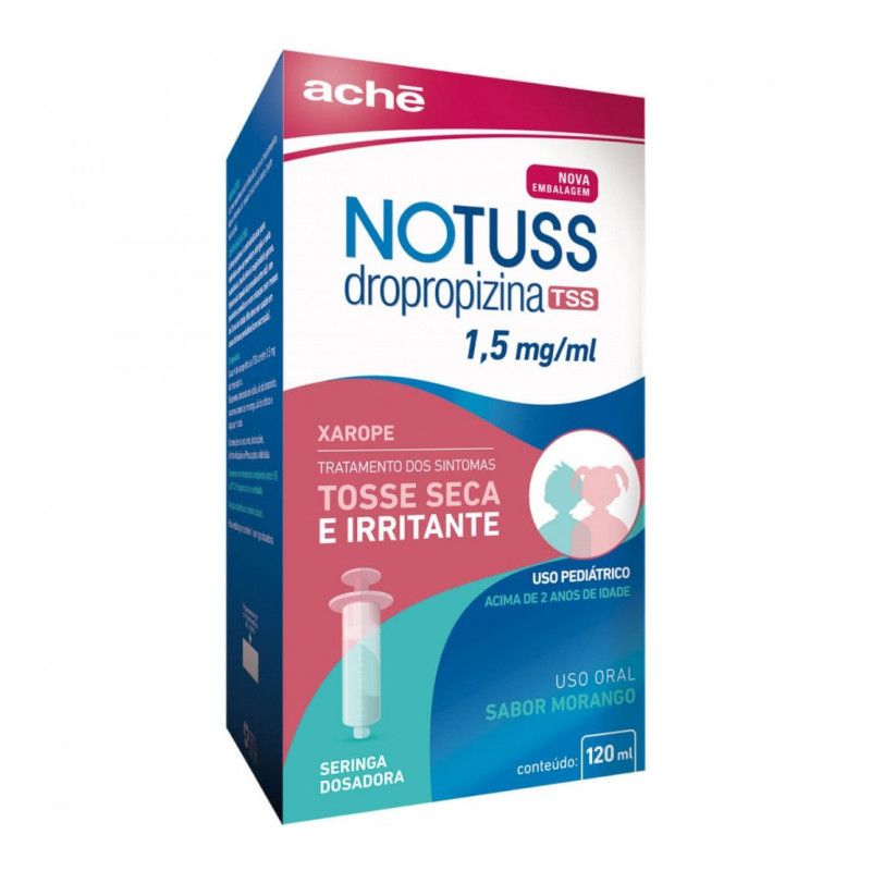 NOTUSS TSS  PEDIÁTRICO 1,5MG COM 120ML =