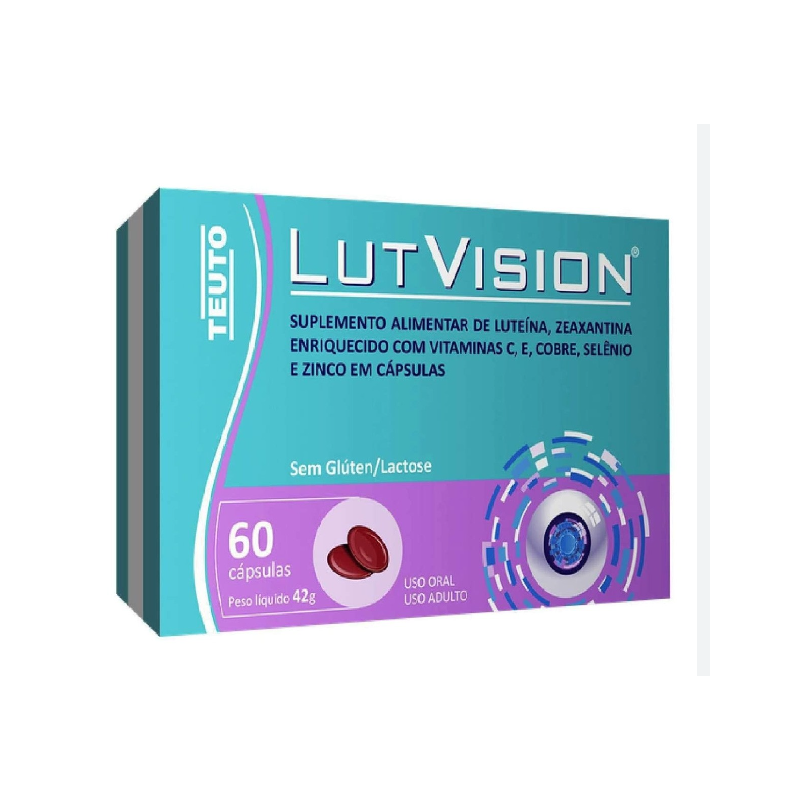 LUTVISION COM 60 CAPSULAS-TEUTO-