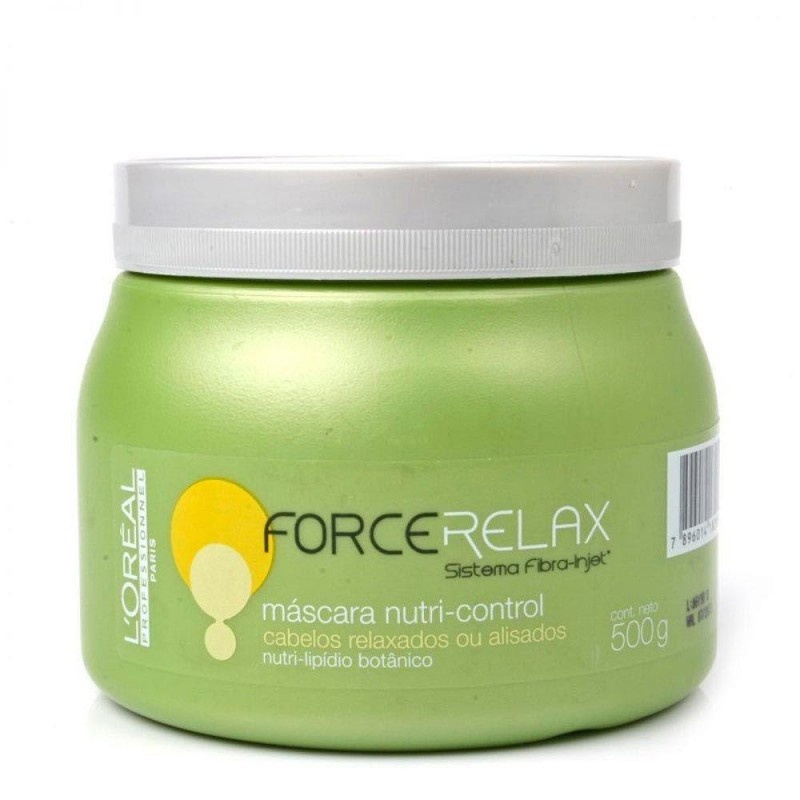 MASCARA LOREAL PROFISSIONAL NUTRI CONTROL FORCERELAX 500G