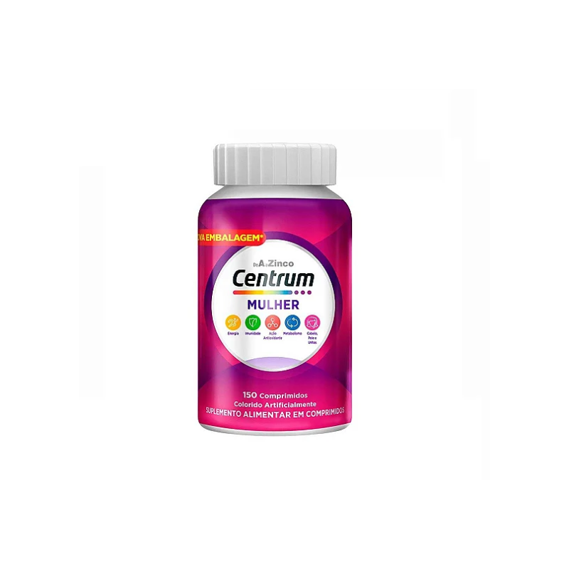 CENTRUM MULHER COM 150 COMPRIMIDOS-GSK-