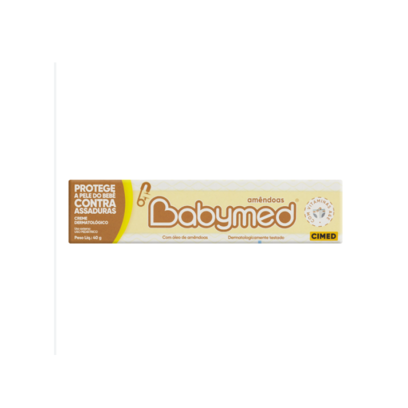 BABYMED AMENDOAS CREME BISNAGA COM 40 GRAMA