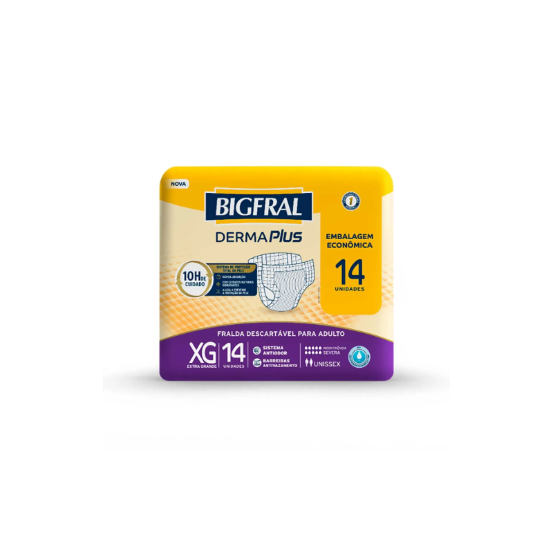 FRALDA BIGFRAL DERMA XG COM 14
