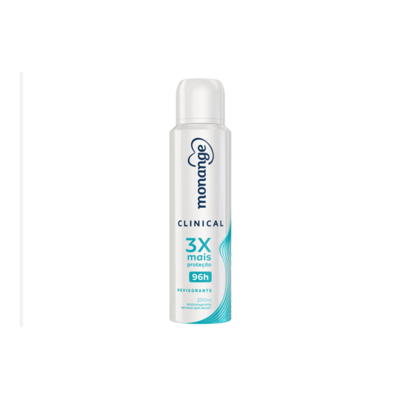 DESODORANTE AEROSOL MONANGE CLINICAL REVIGOR COM 150ML