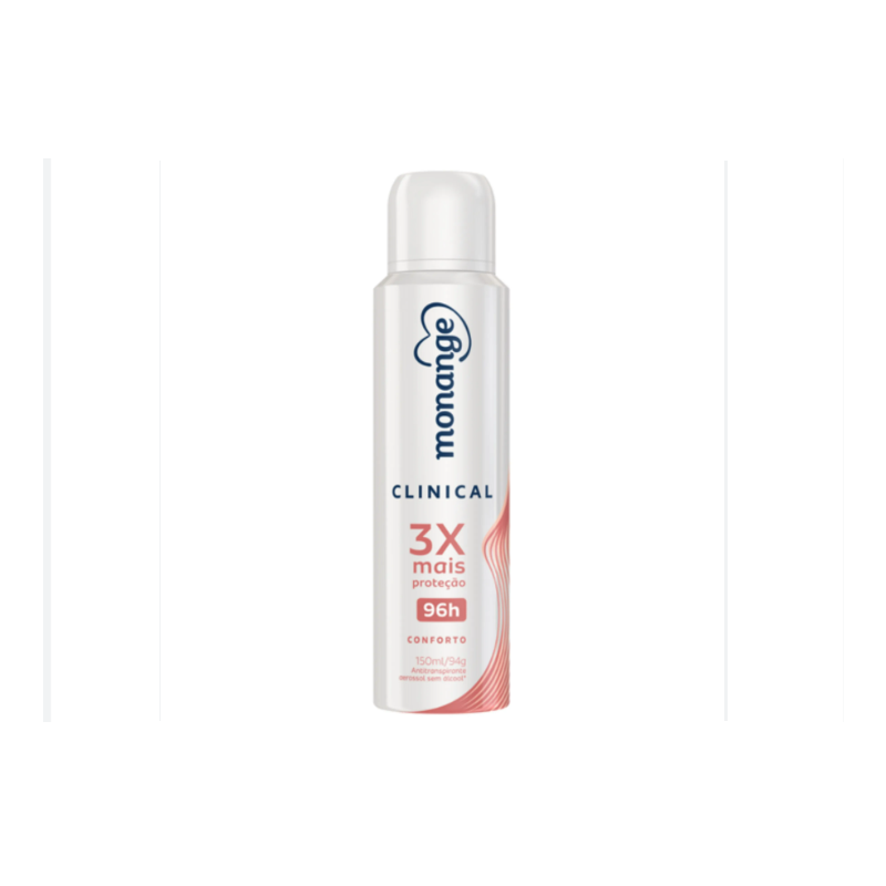 DESODORANTE AEROSOL MONANGE CLINICAL COMFORTO 94G