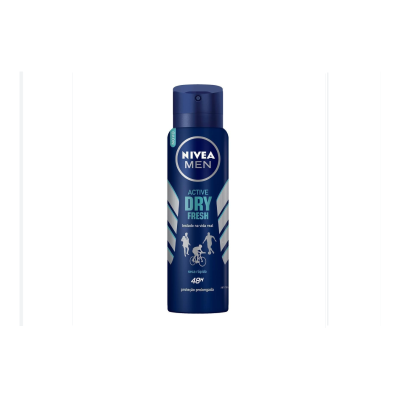 DESODORANTE AEROSOL NIVEA DRY FRESH COM  150ML 