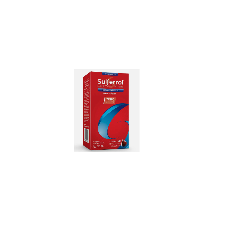 SULFERROL 250MG COM 50 COMPRIMIDOS