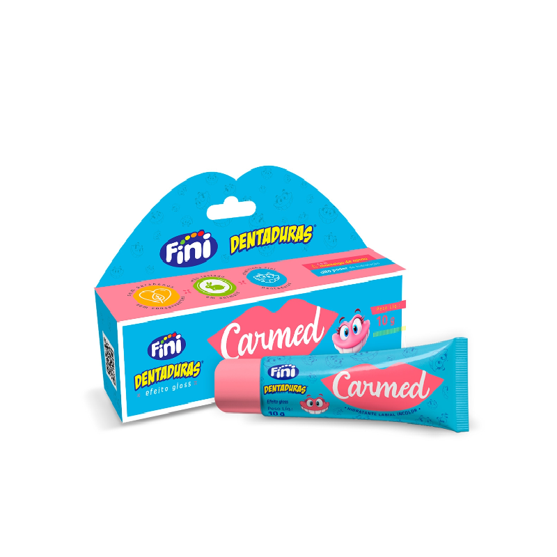 HIDRATANTE LABIAL CARMED FINI DENTADURA 10GRAMAS