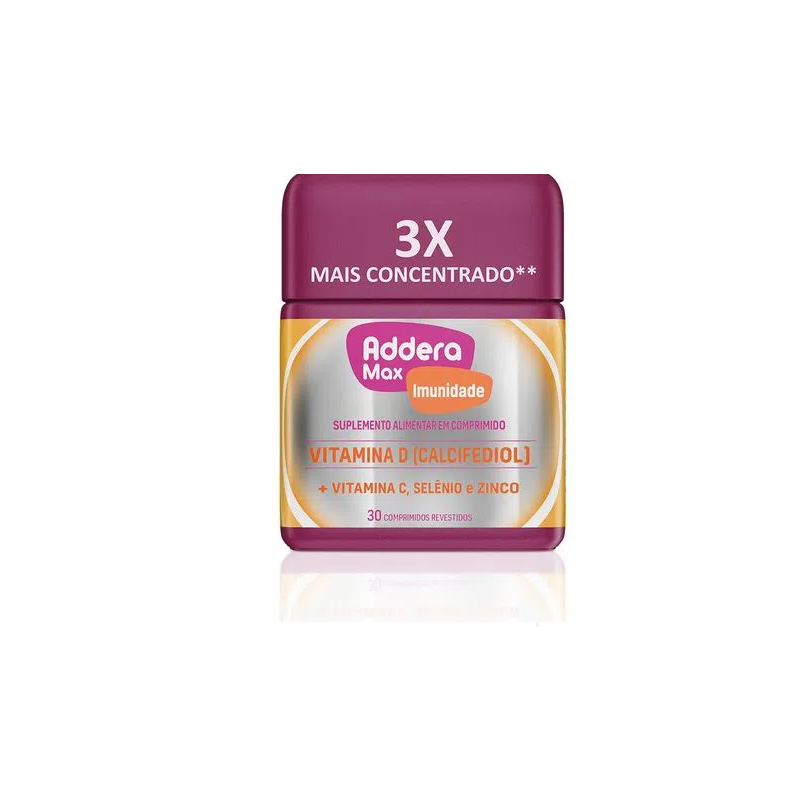 ADDERA IMUNIDADE MAX COM 30 COMPRIMIDOS
