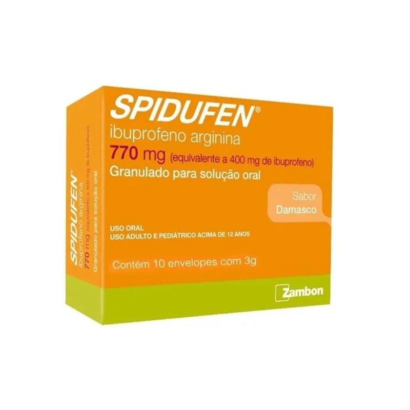 SPIDUFEN 10 ENVELOPES SABOR DAMASCO