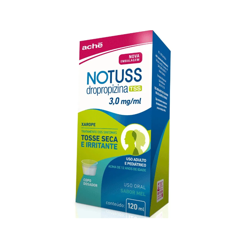 NOTUSS TSS ADULTO  3,0MG/ML XAROPE 120ML