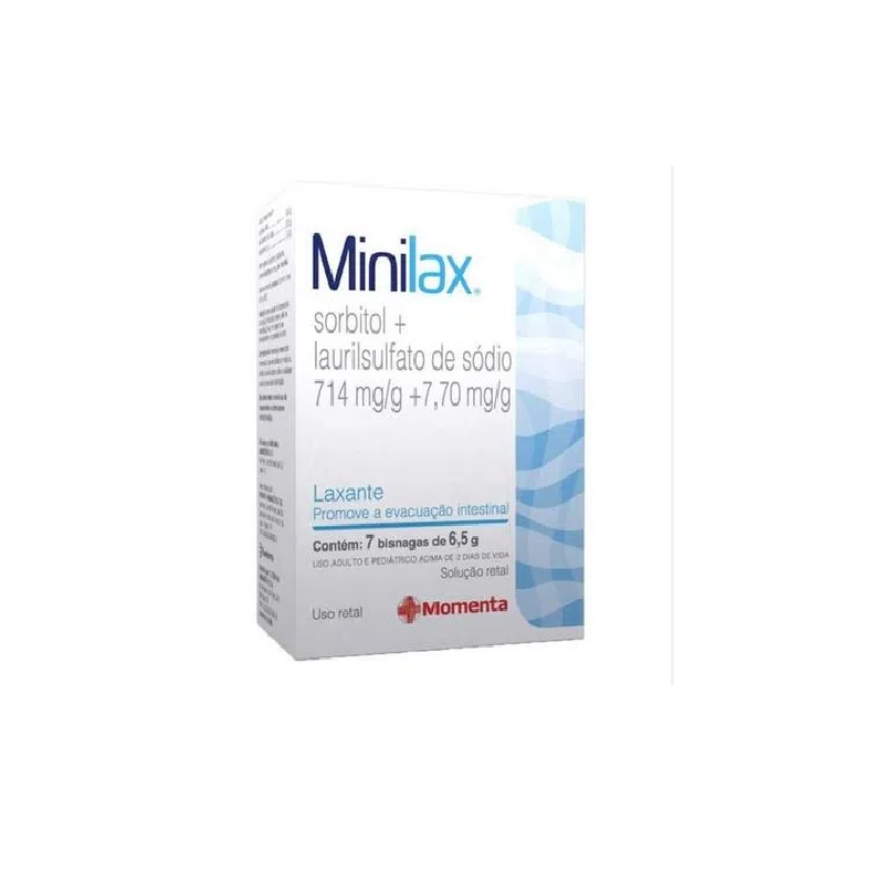 MINILAX 714 7,7MG COM  7 BISNAGAS