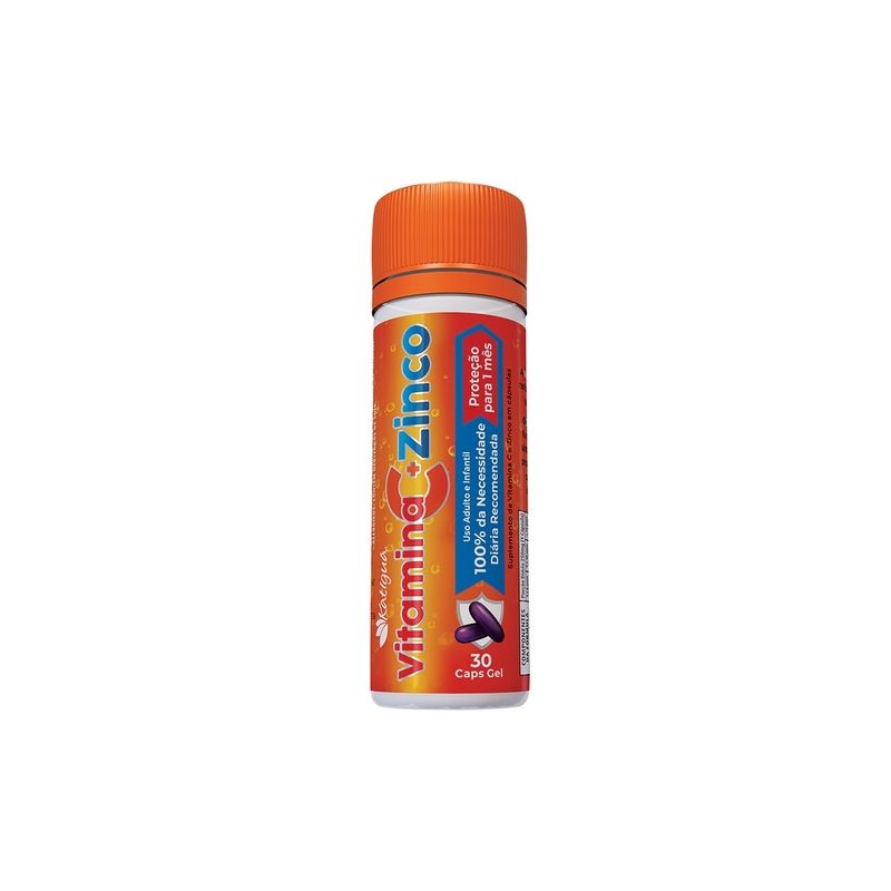 VITAMINA C + ZINCO 250MG 30 CAPS MINI KATIGUA