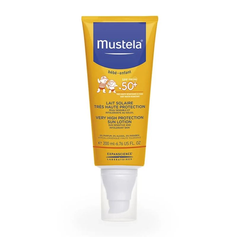 PROTETOR SOLAR INFANTIL MUSTELA 50+ 200ML