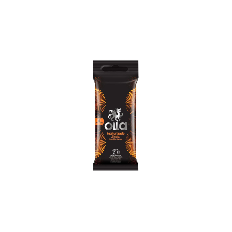 PRESERVATIVO OLLA STIMULUS COM 6 UNIDADES
