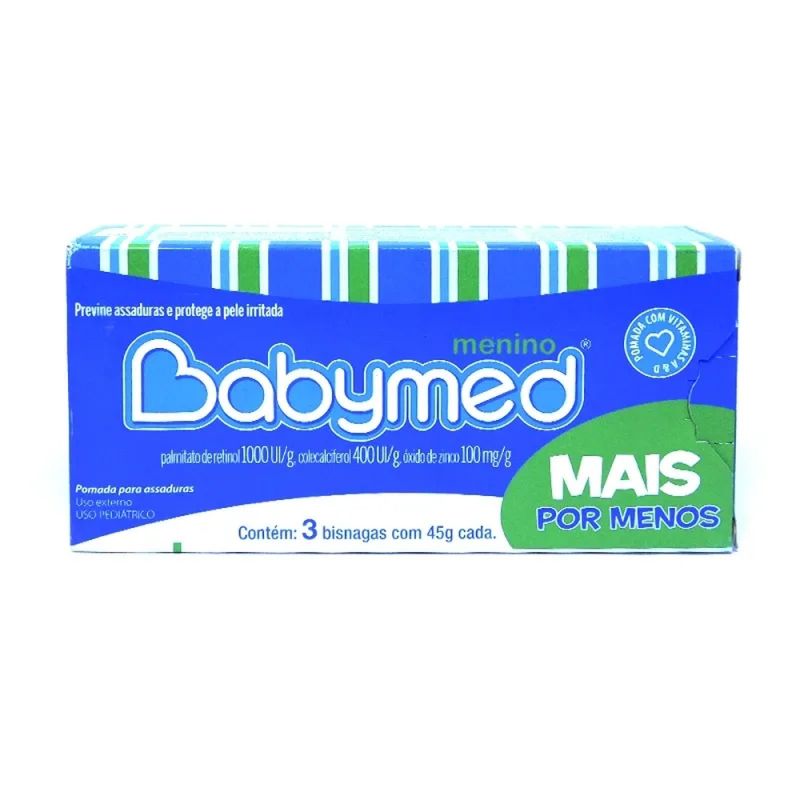 KIT BABYMED MENINO C/3 BISN 45GR