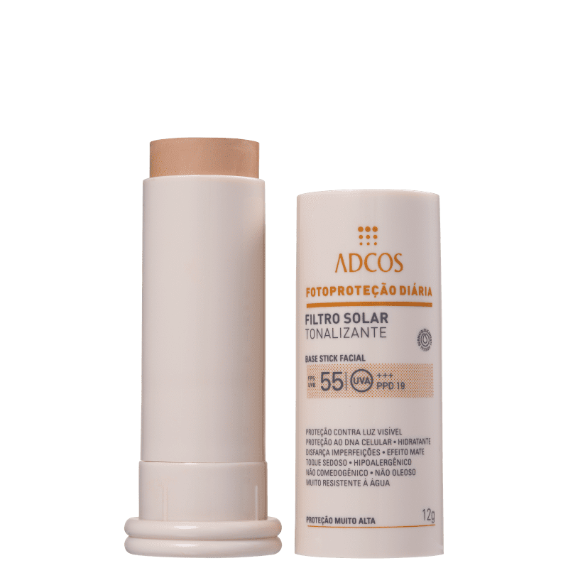 ADCOS PROTETOR SOLAR TONALIZANTE FPS55 CLARA 12G