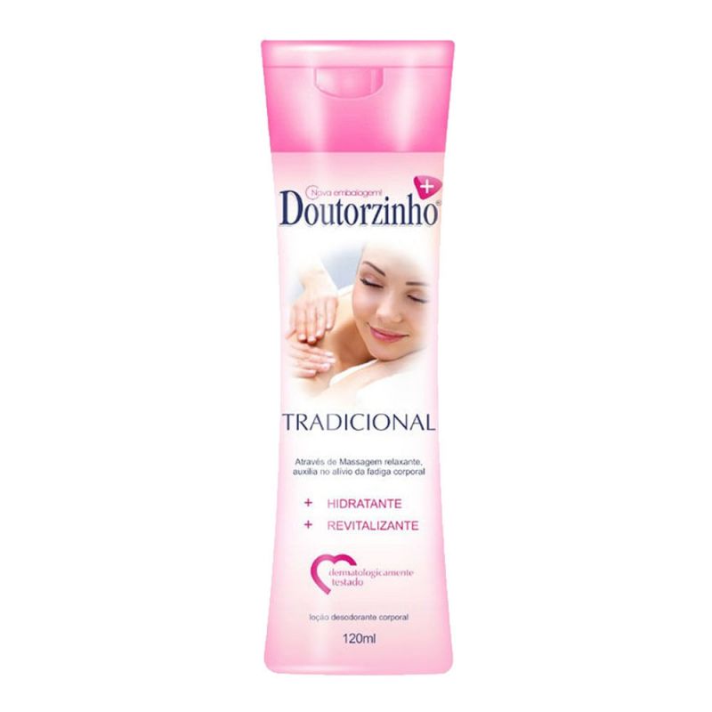 LOÇÃO CORPORAL DOUTORZINHO TRADICIONAL 120ML.