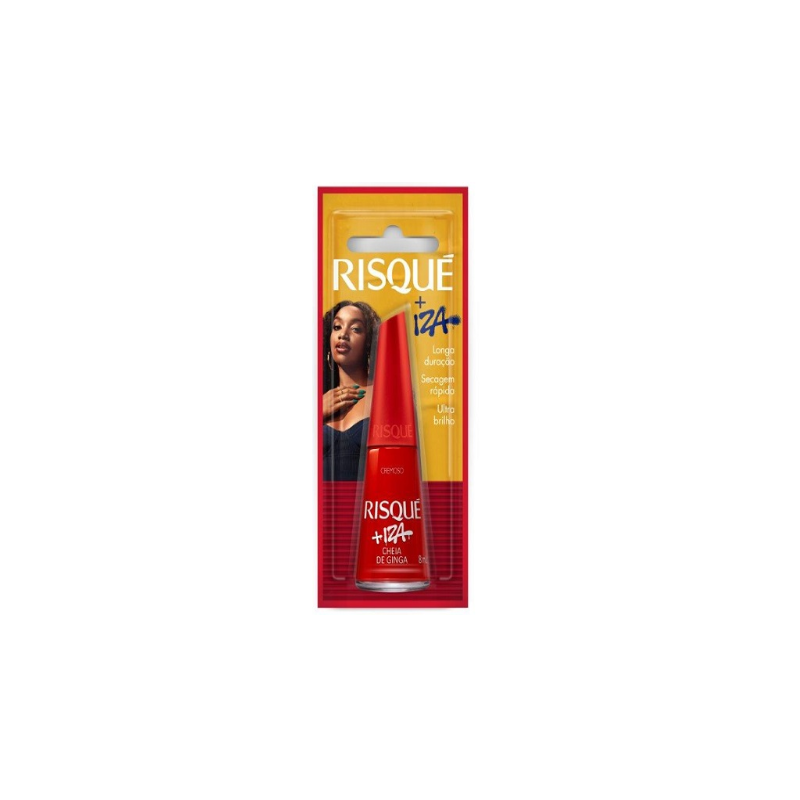 ESMALTE RISQUE CHEIA DE GINGACOM 8ML