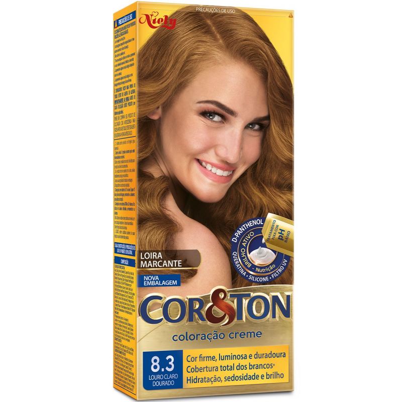 TINTURA COR&TON LOURO CLARO DOURADO 8.3