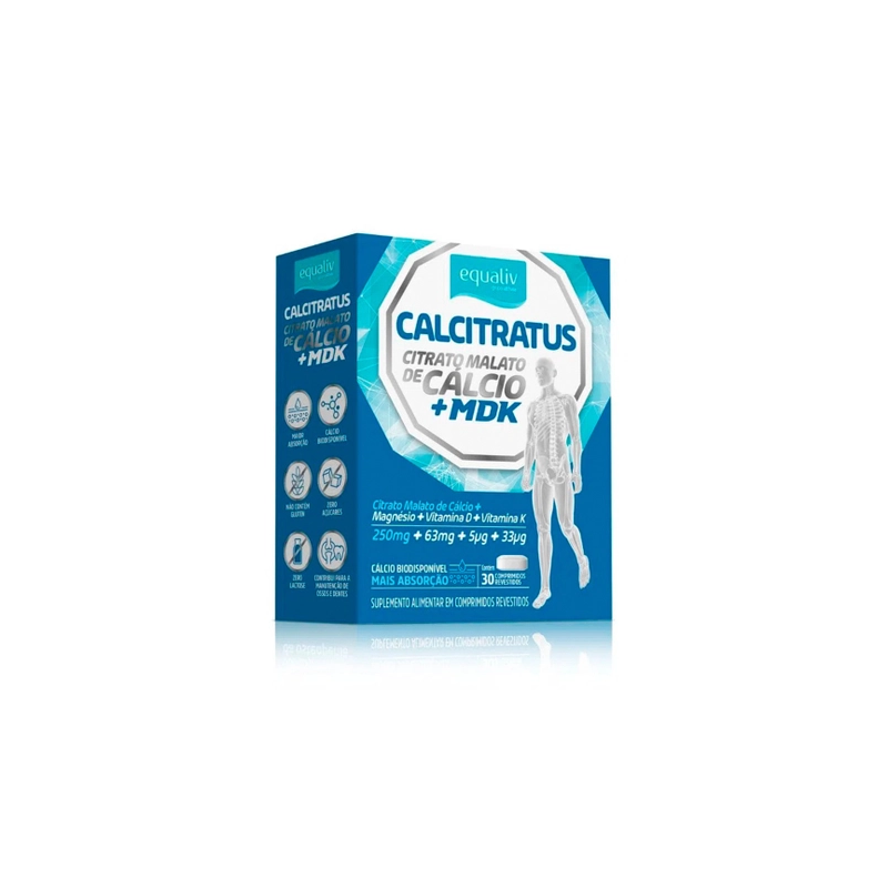 EQUALIV CALCITRATUS COM 30 COMPRIMIDOS
