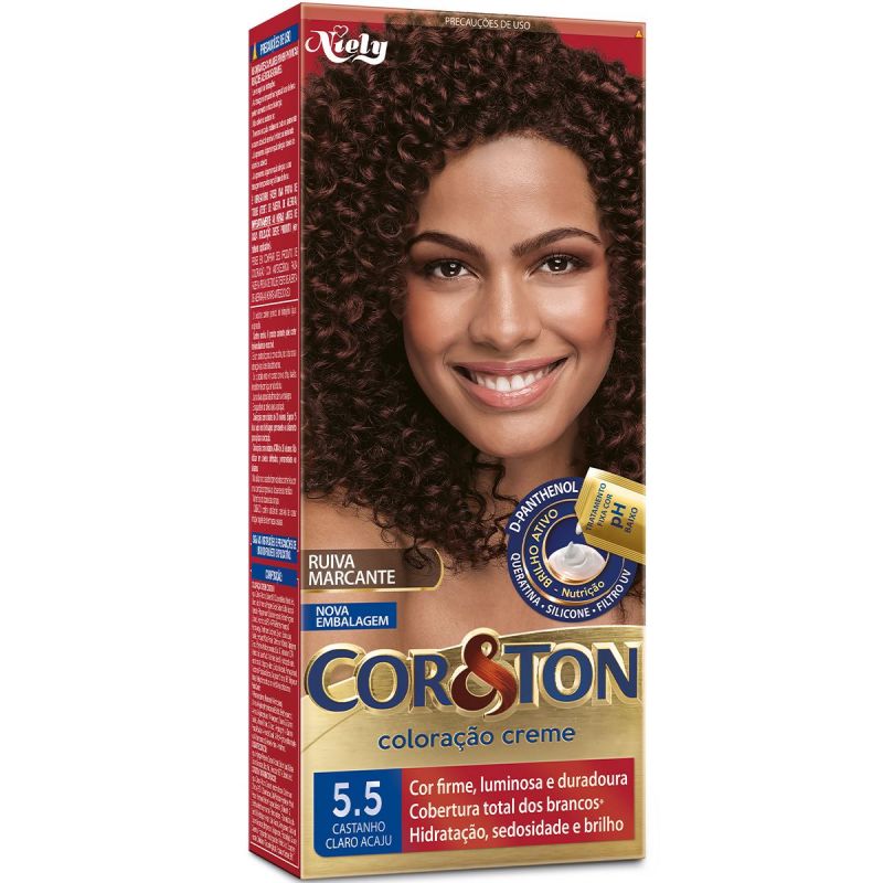 TINTURA COR&TON 5.5 CASTANHO CLARO 