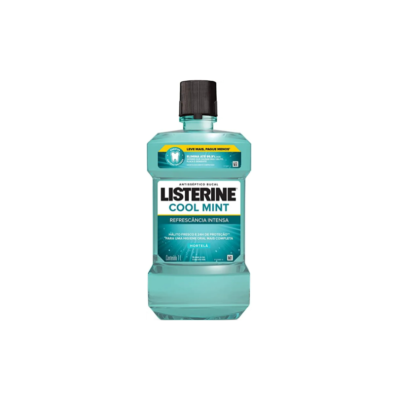 ENXAGUANTE BUCAL LISTERINE COOL MINT 1L
