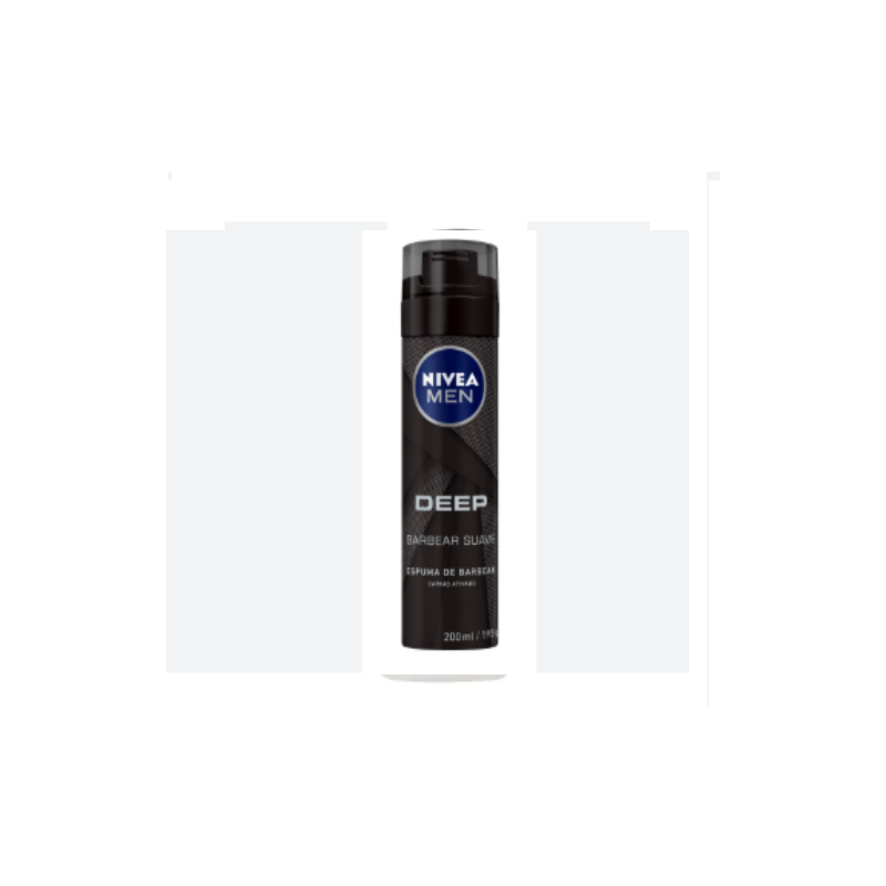 ESPUMA DE BARBEAR NIVEA DEEP SUAVE 200ML