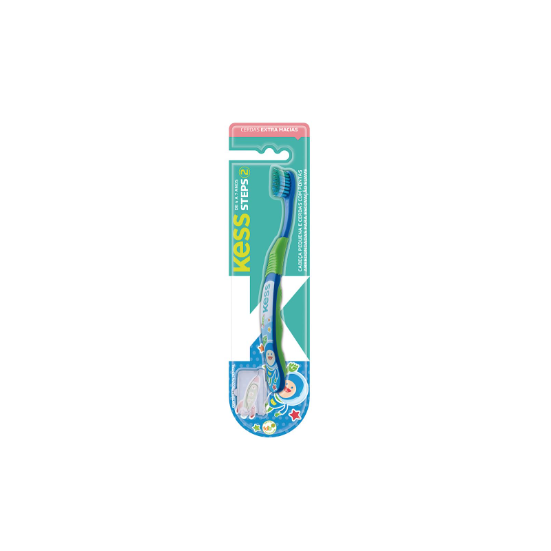ESCOVA DENTAL INFANTIL KESS STEPS BOY 1UND
