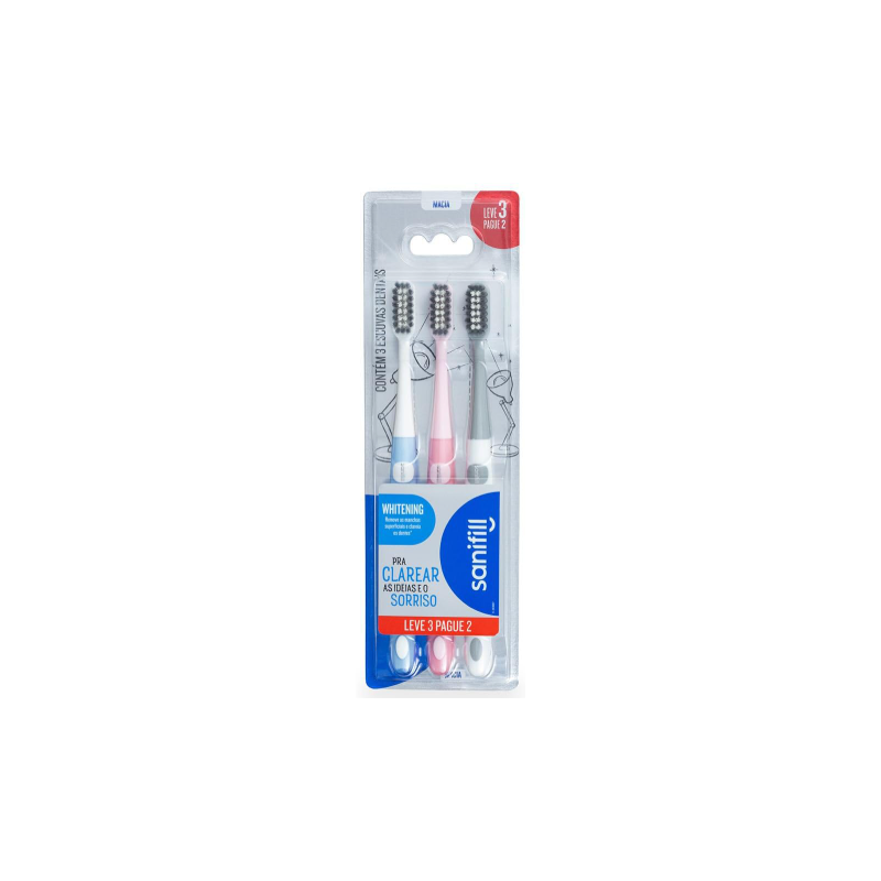 ESCOVA DENTAL SANIFILL WHITENING MACIA 3UND