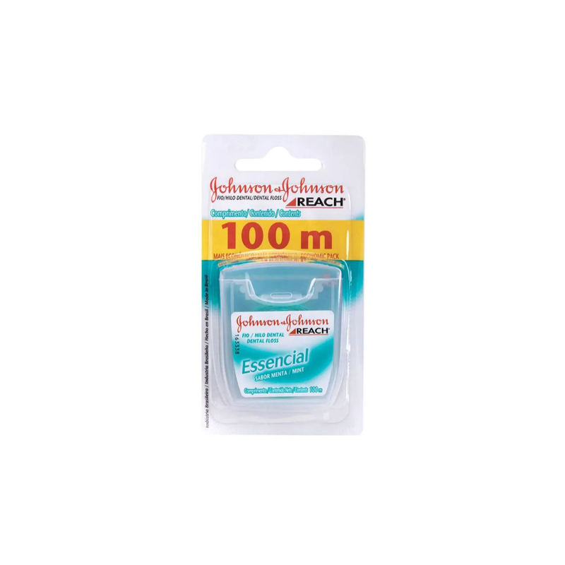 FIO DENTAL JOHNSON REACH ENSSENCIAL MENTA 100M